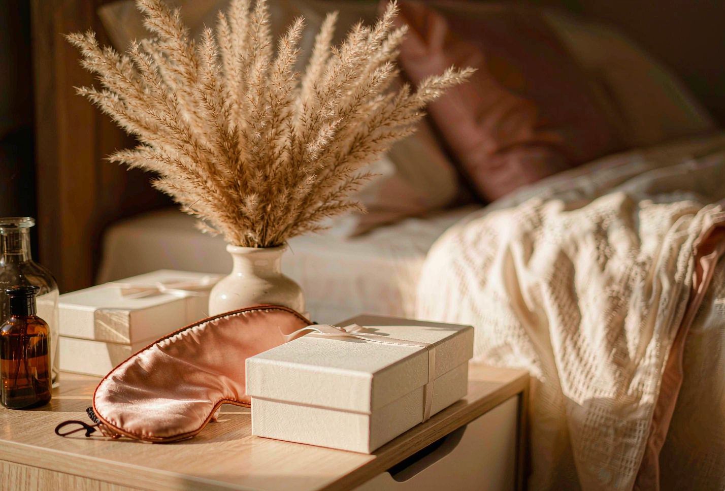 A calm evening, set for intimacy