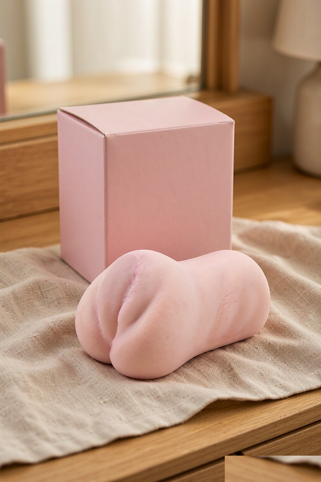 Antibacterial Molded Silicone Stroker